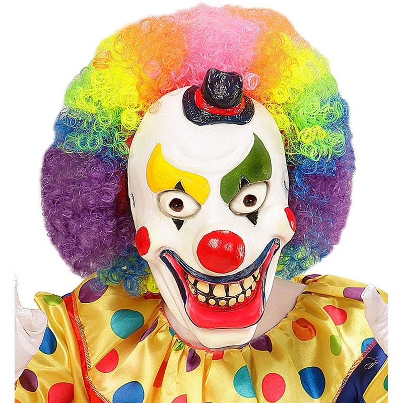 Killer clown Paul children's latex mask