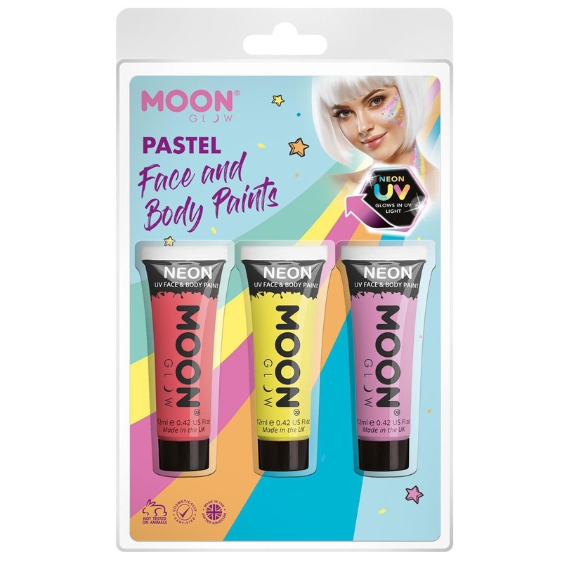 Moon Neon UV Makeup Pastel