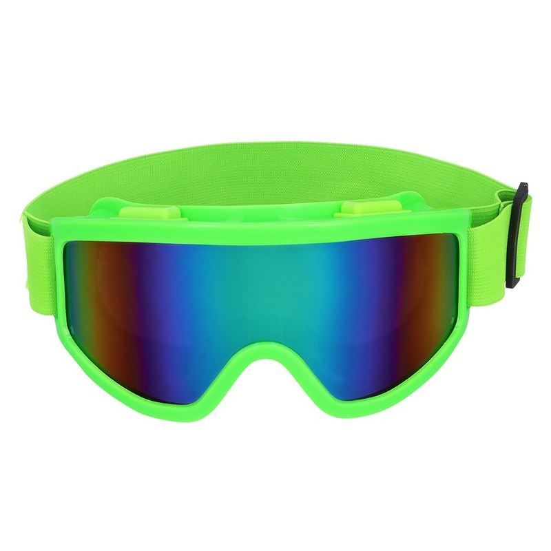 Stoked ski goggles in green