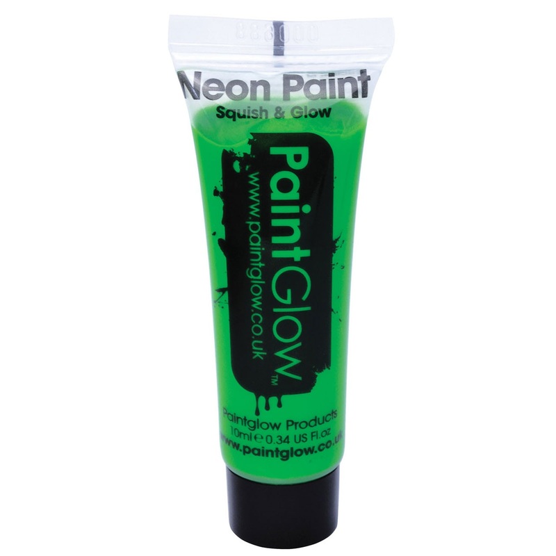UV light effect Neon Face & Body Paint Green 10ml