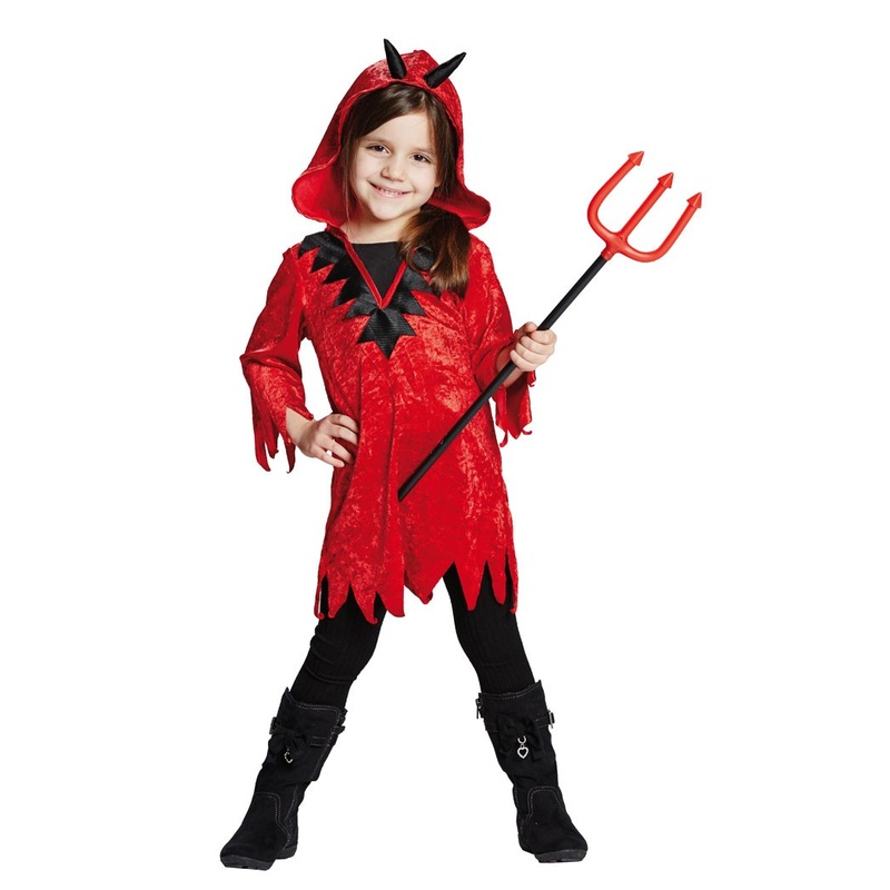 Abelina Little Devil Child Costume Red 104