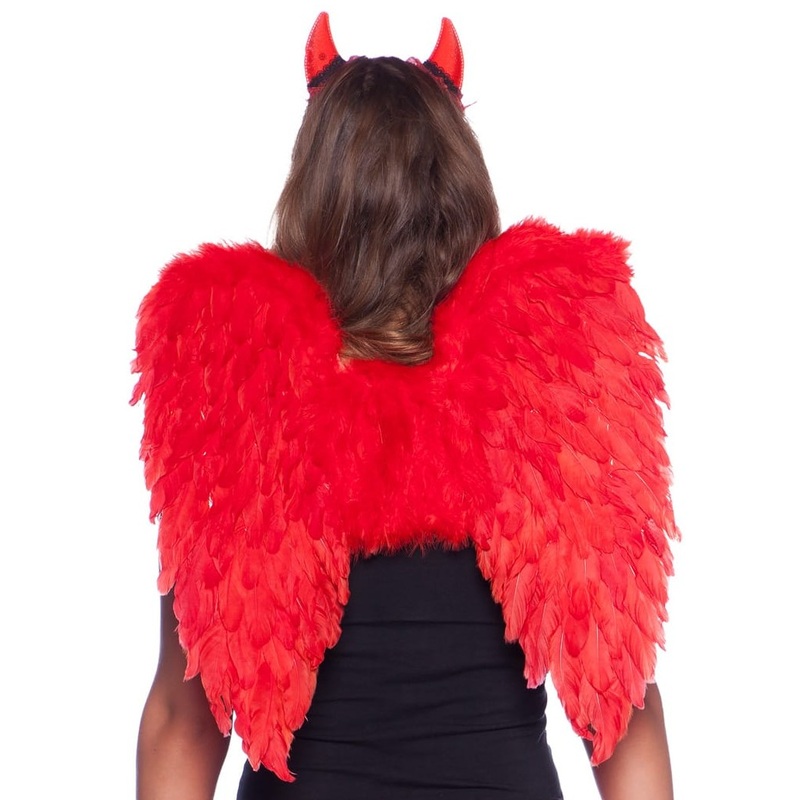Big Devil Wings in Red 50cm