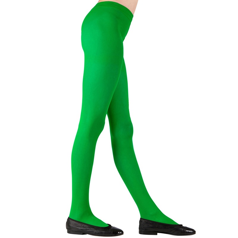 Children tights 40 DEN green