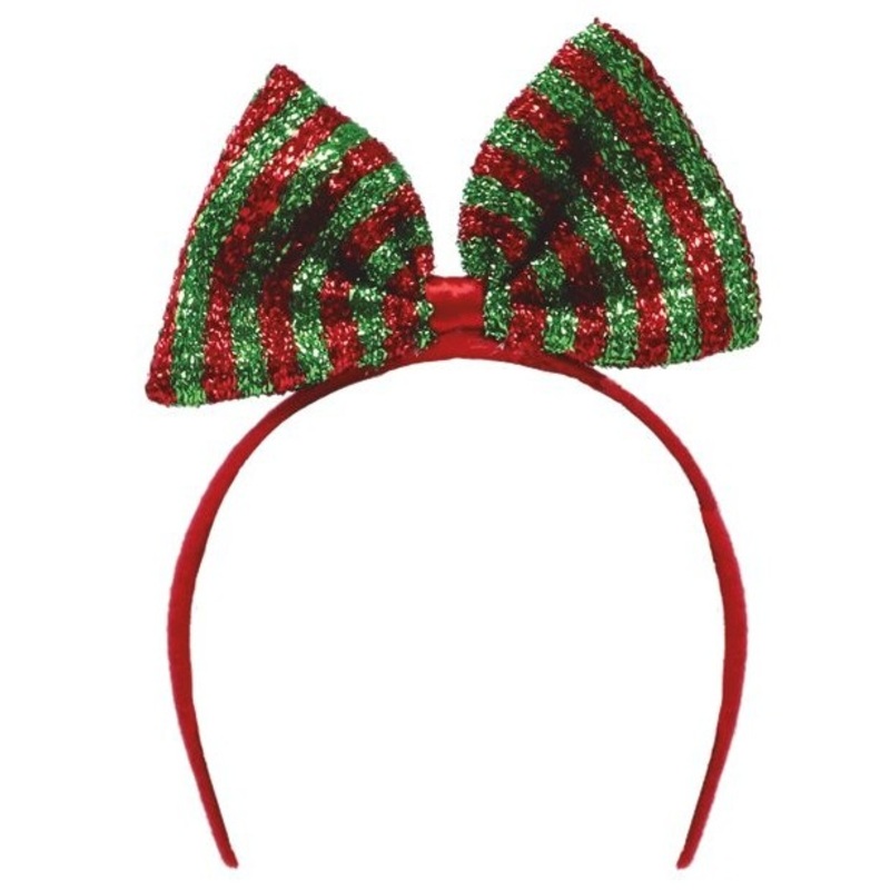 Christmas ribbon headband