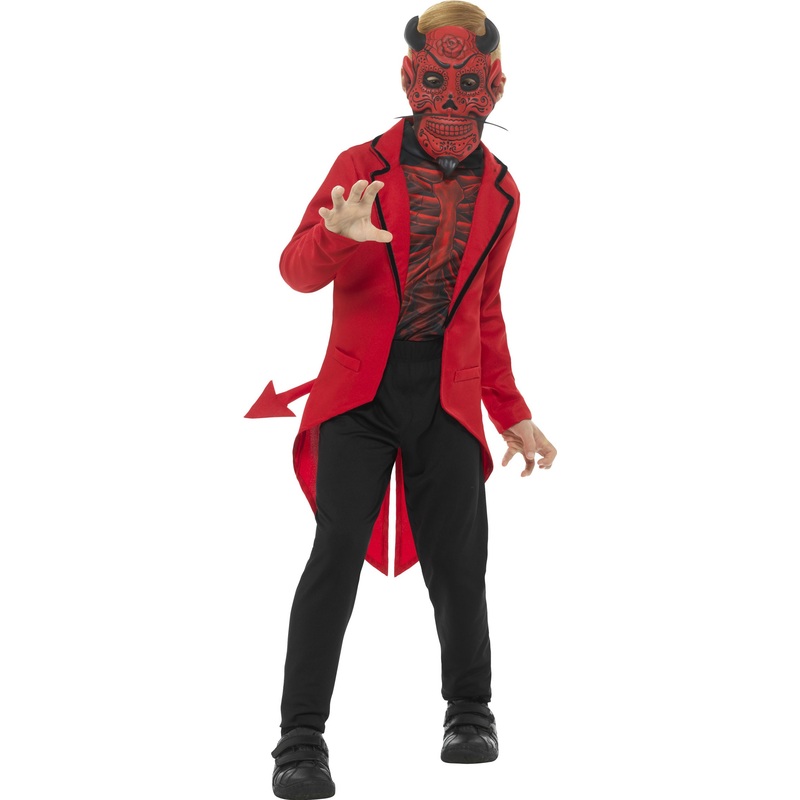 Devil Boy Day Of The Dead Child Costume