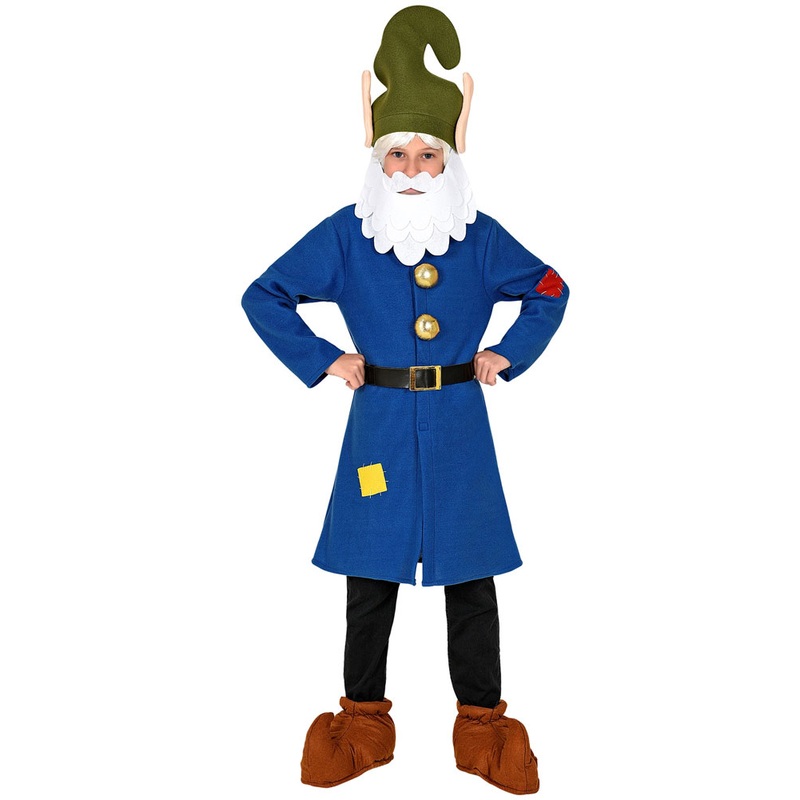 Dwarf costume for children in blue 104