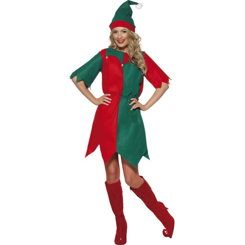 Elfi Christmas elf costume for women S