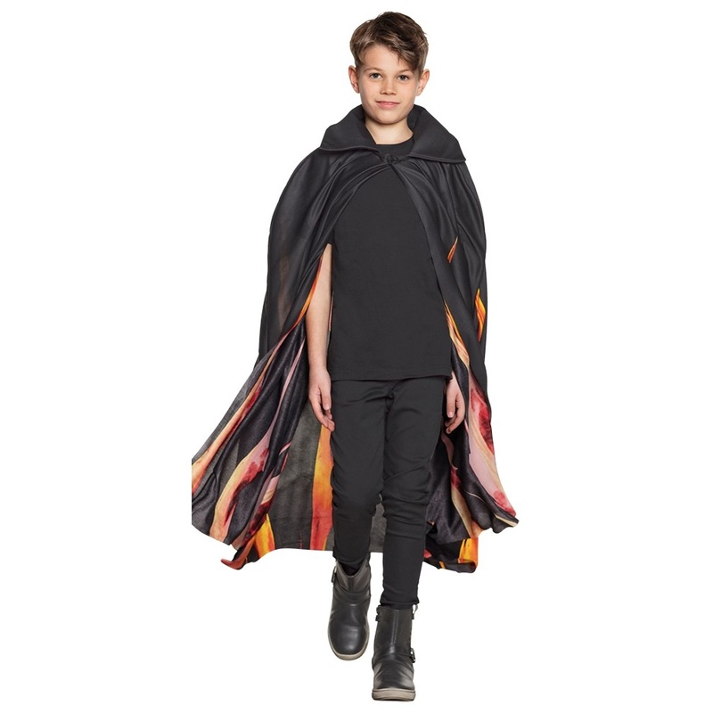 Flame cape for children 100cm