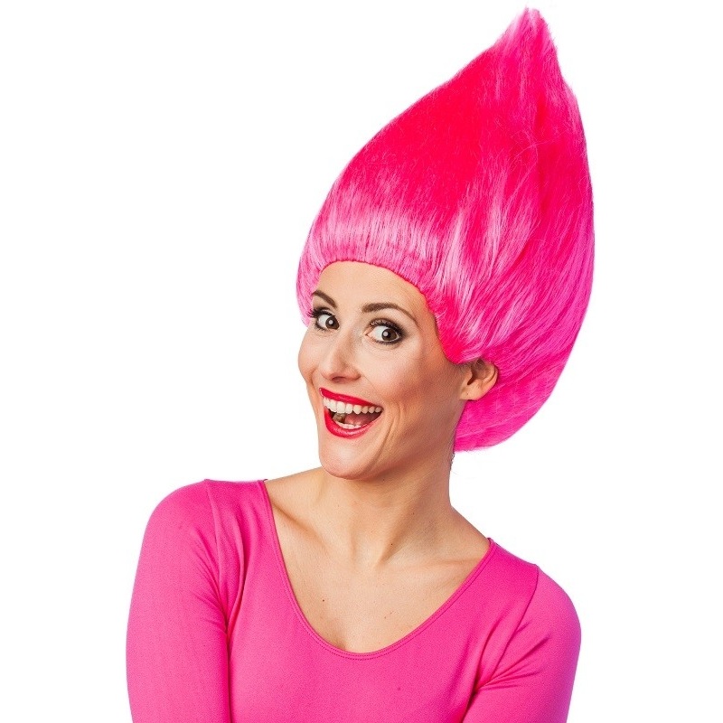 Funny dwarf wig pink