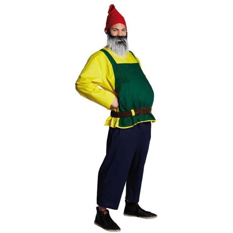 Garden gnome Willibald men's costume 50