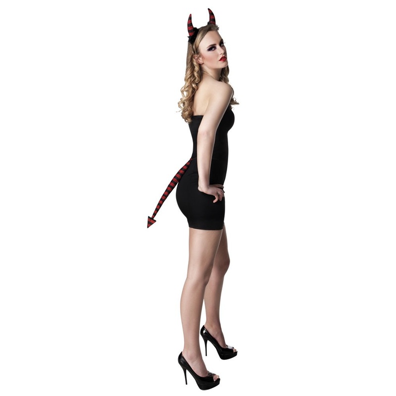 Little devil costume accessories with glitter