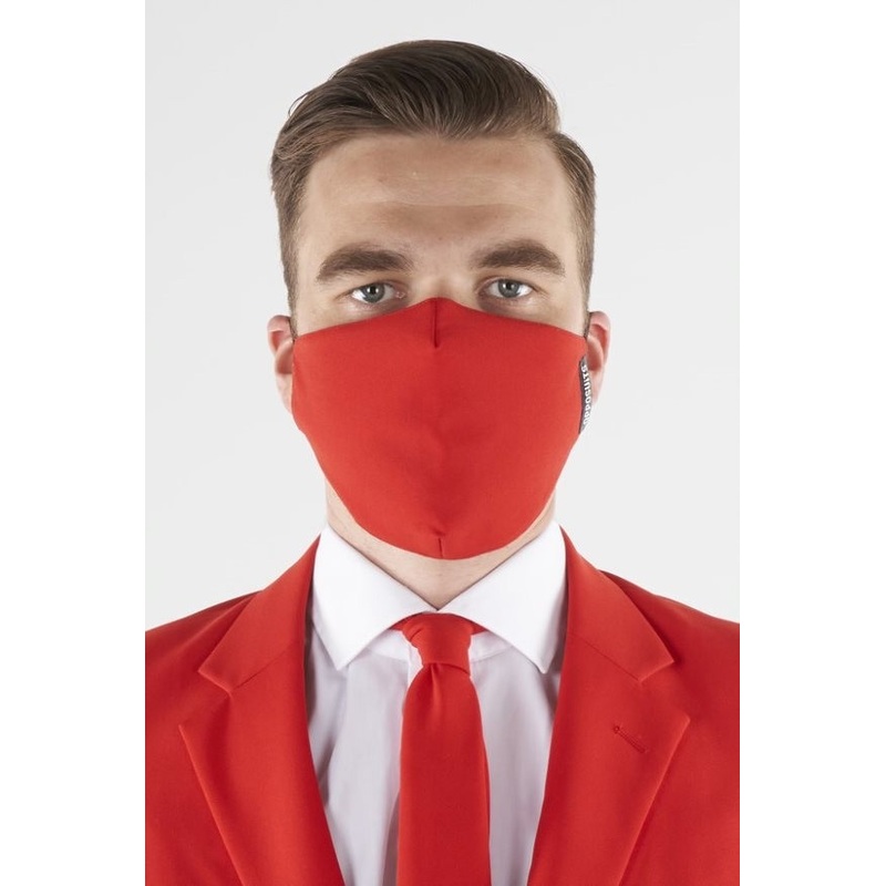 OppoSuits Red Devil Mask