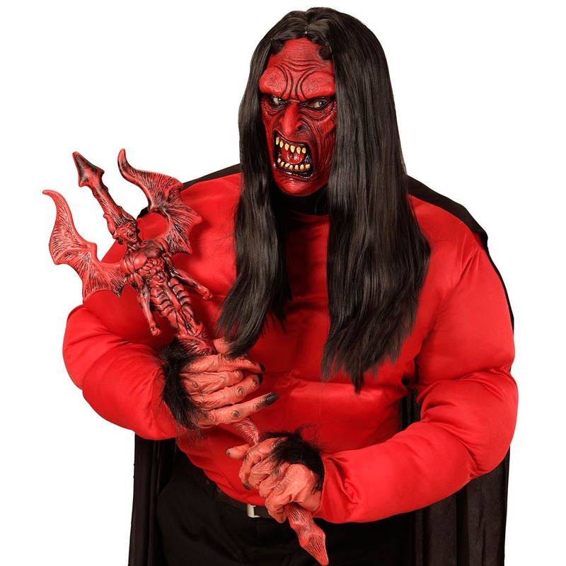 Screaming devil Dusan half mask