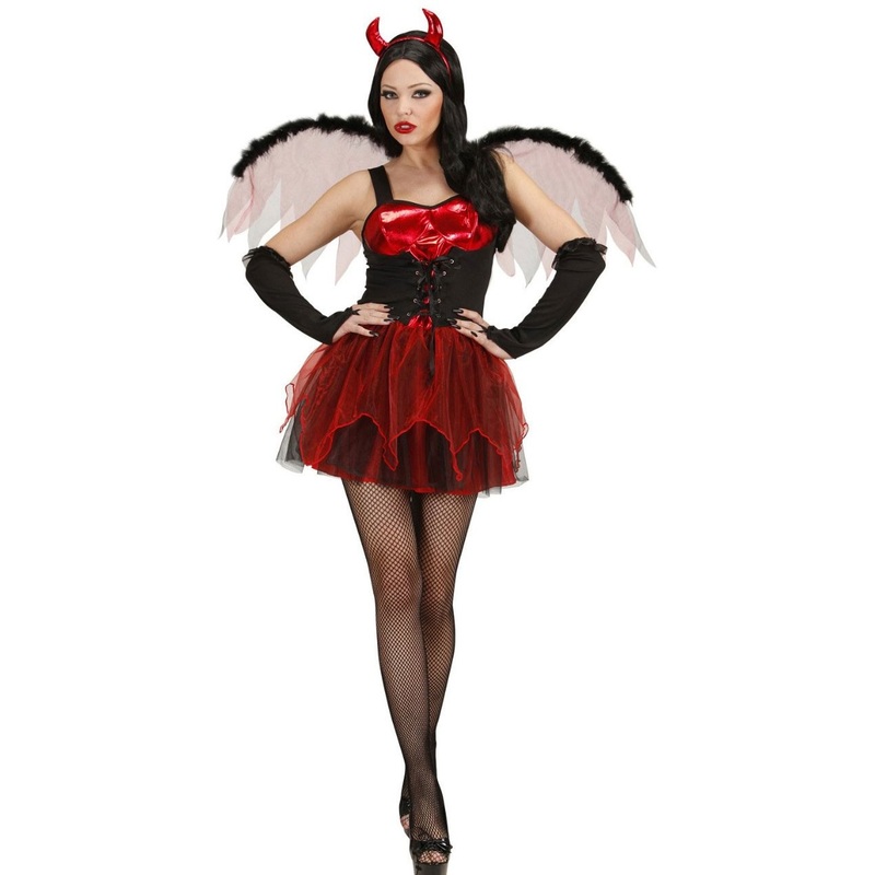 Sexy Dark Devil ladies costume S