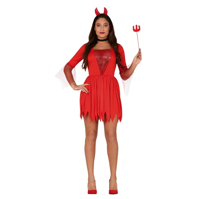 She-devil Marcia ladies costume