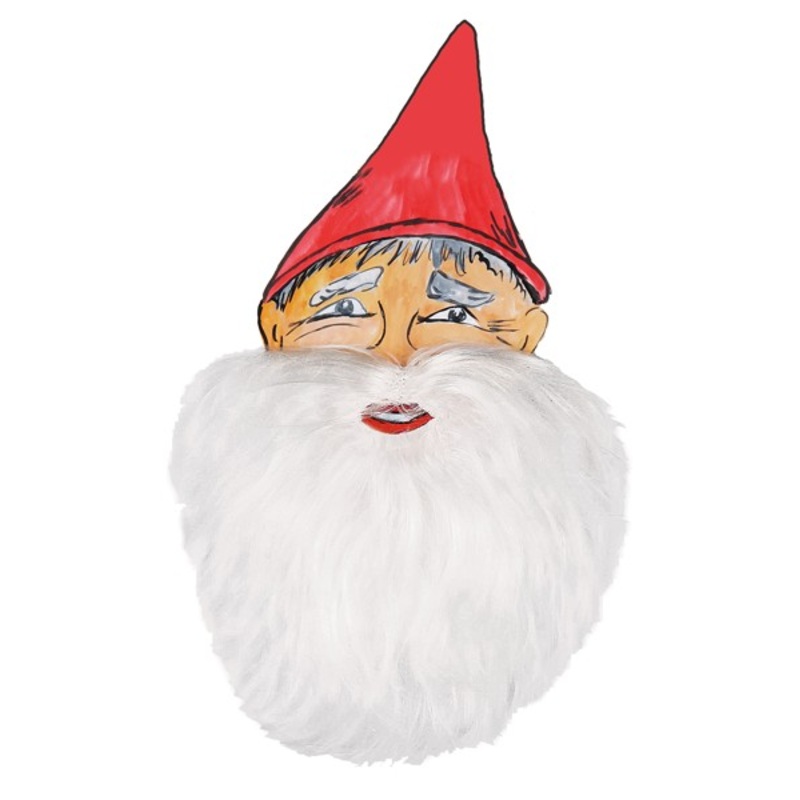 Voluminous dwarf beard in 4 colors