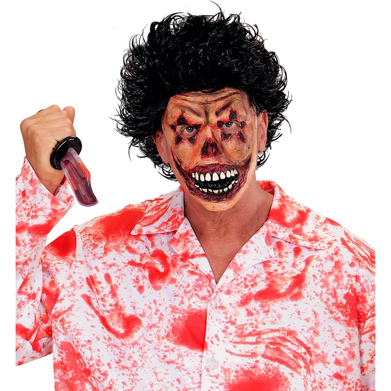 Zombie Clown Salih latex mask