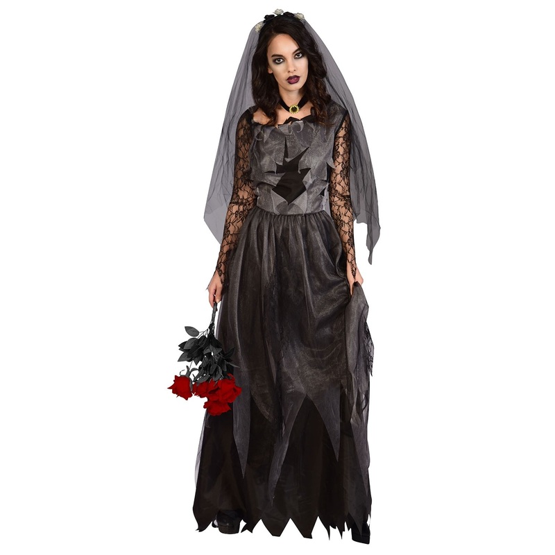 Bride of the Dead Lucia Ladies Costume Deluxe S
