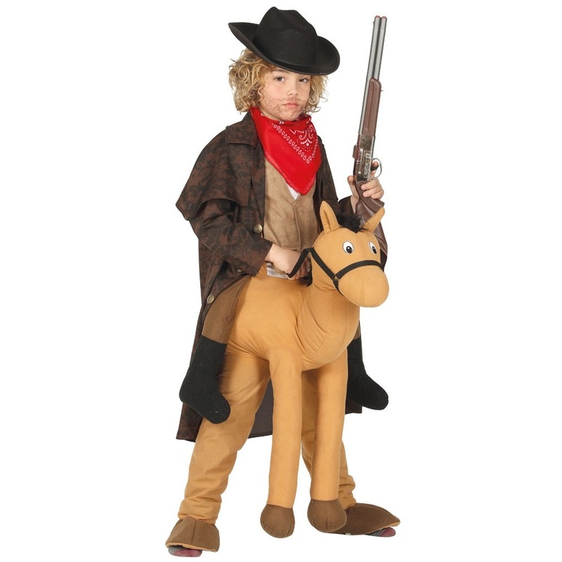 Cowboy Bronco Piggyback Costume