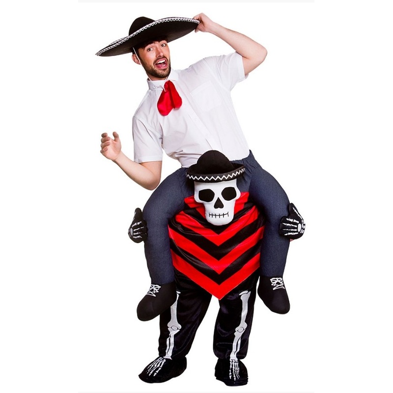 Dance of death piggyback costume