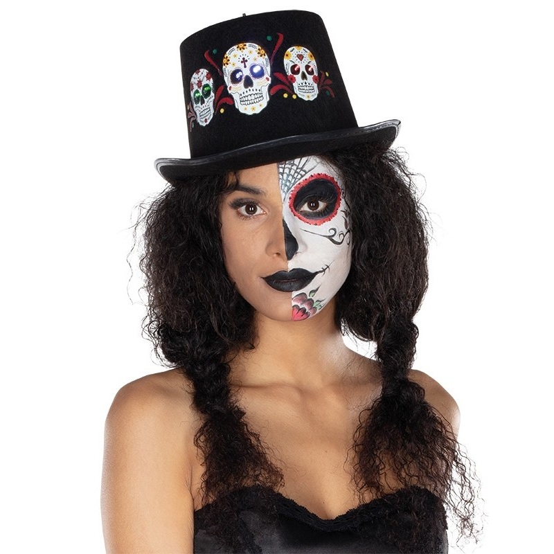 Day of the Dead cylinder with LED
