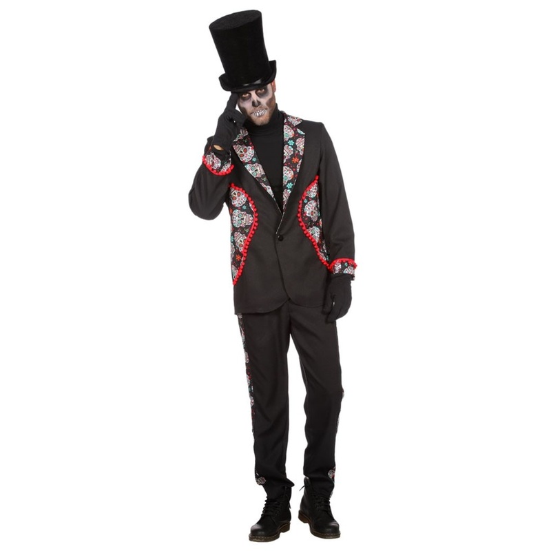 Day of the Dead men's suit 48