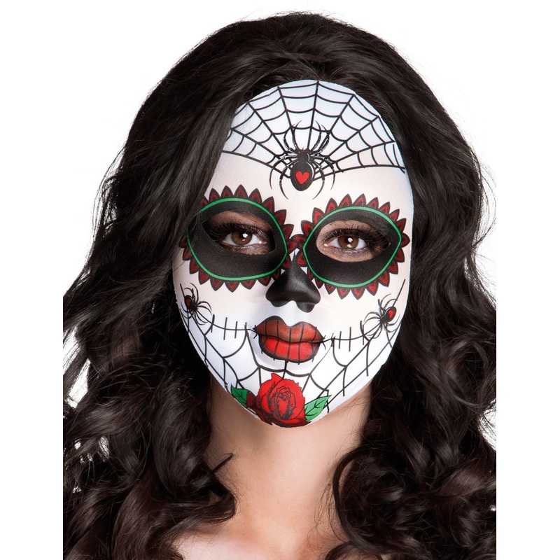 Day of the dead skull mask ladies