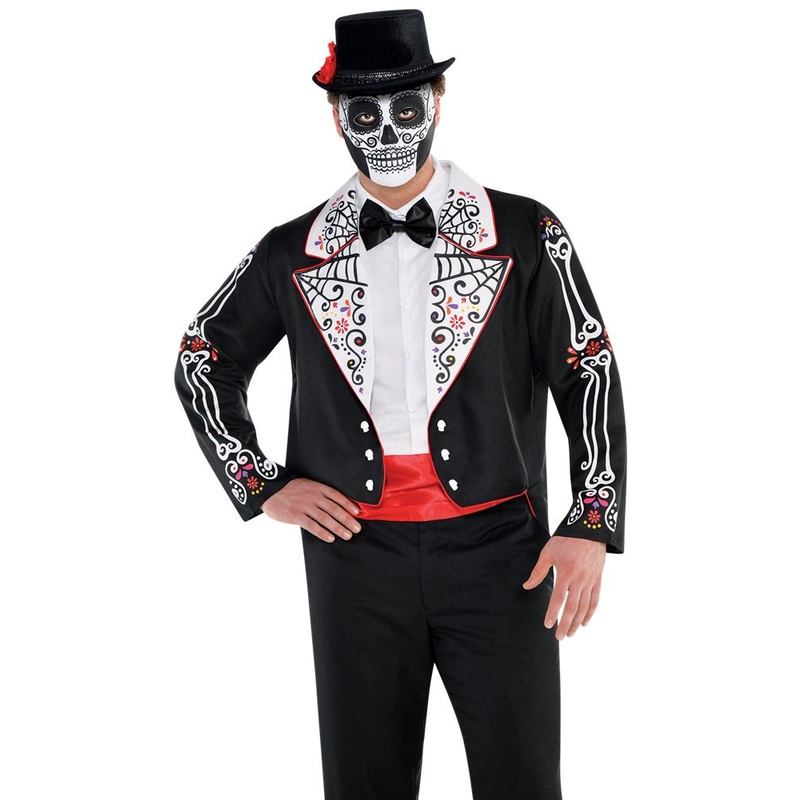 Day of the Dead tailcoat men's costume
