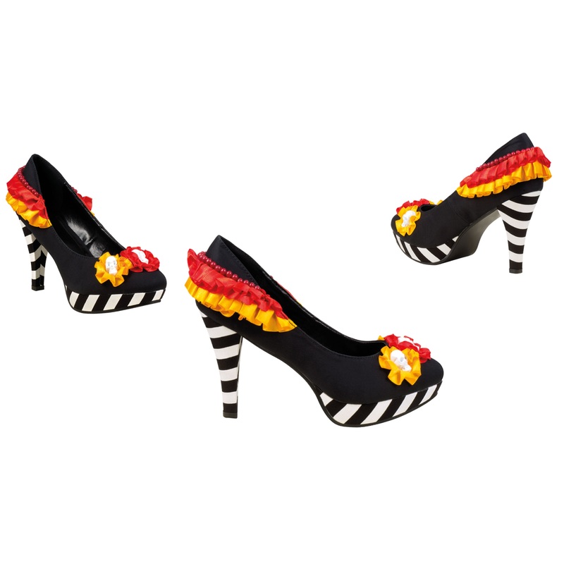 Dia De Muertos Heeled Shoes