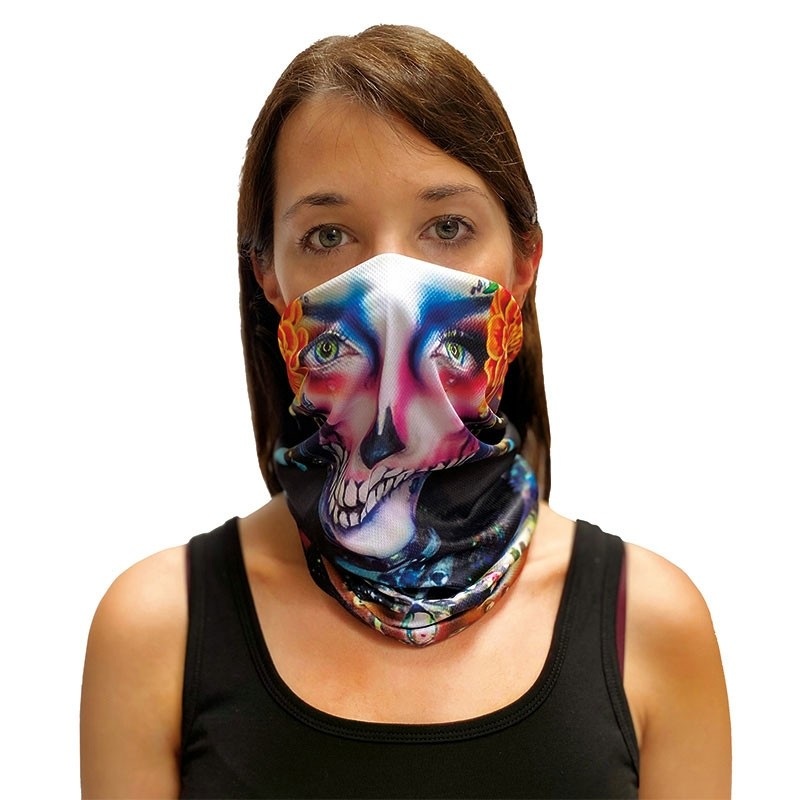 Loop mask Day of the Dead Catrina