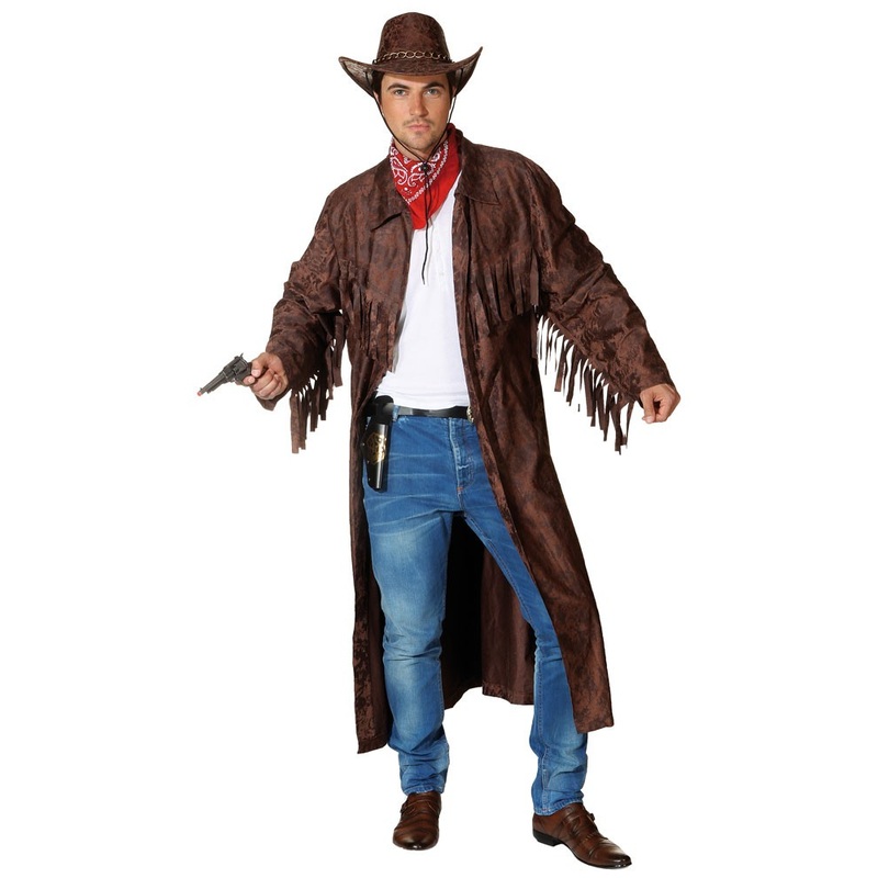 Men's western coat brown 48-52