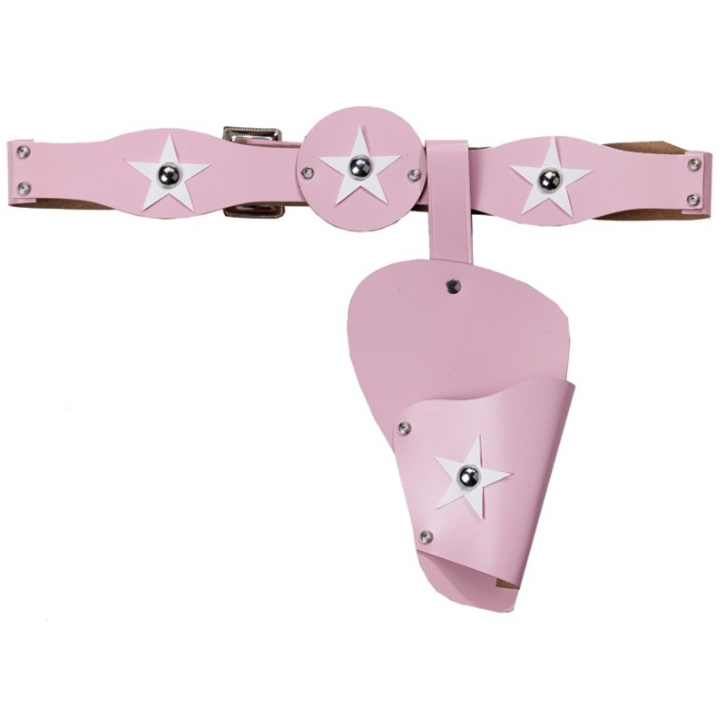 Pink cowgirl belt for adults