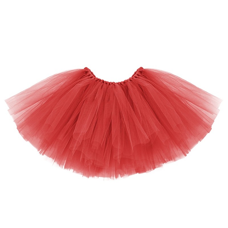 Red tutu with dotted bow