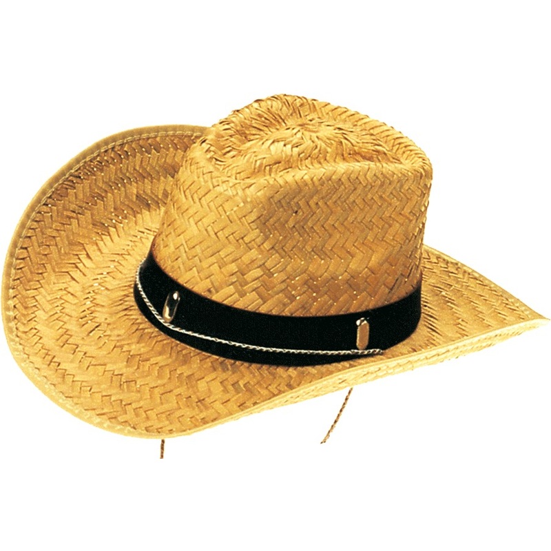 Straw cowboy hat Wild West M