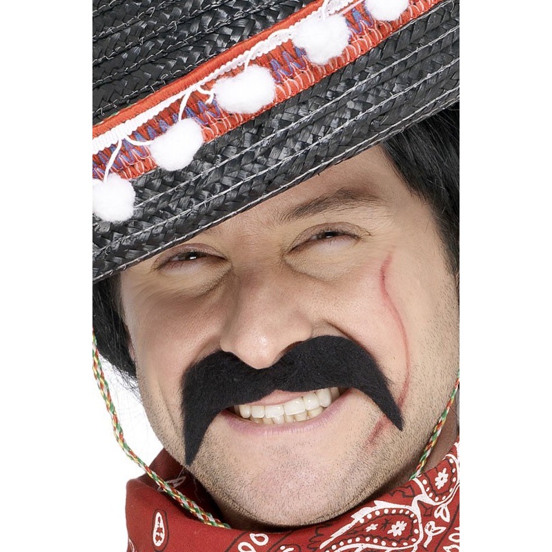 Bandit mustache black