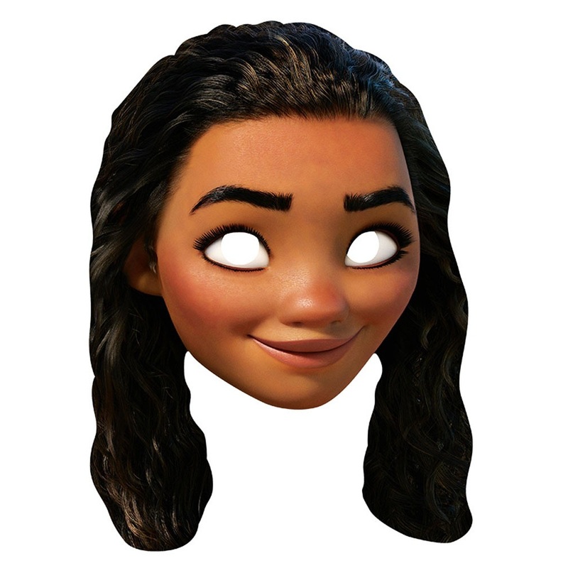 Cardboard mask Vaiana
