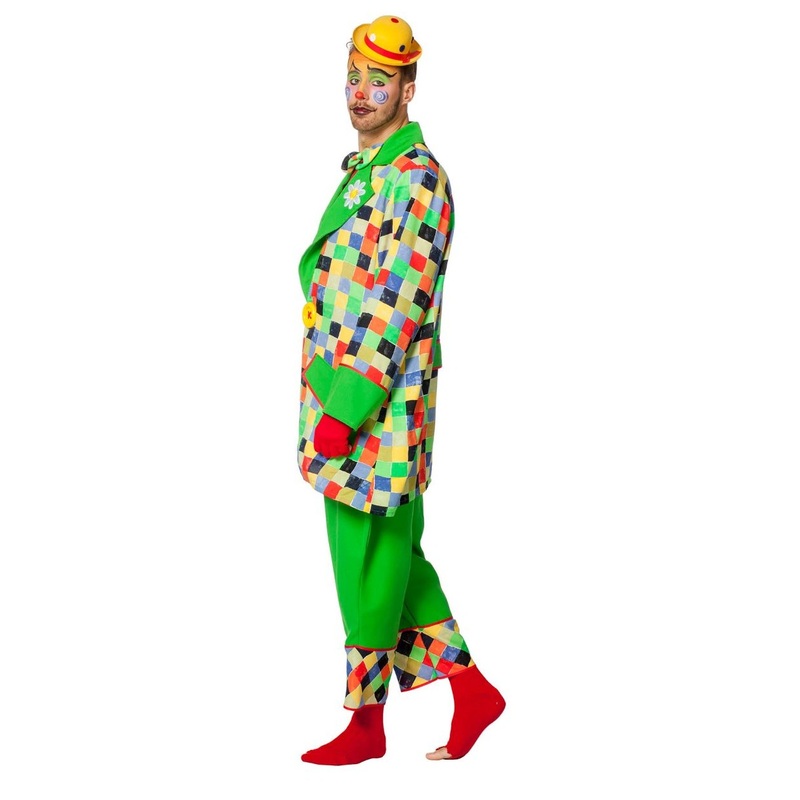 Clippo the clown men's costume 50