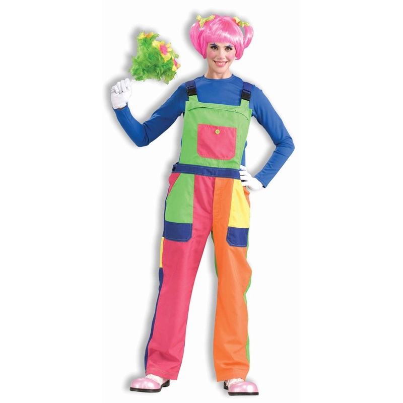 Clown overall colorful unisex