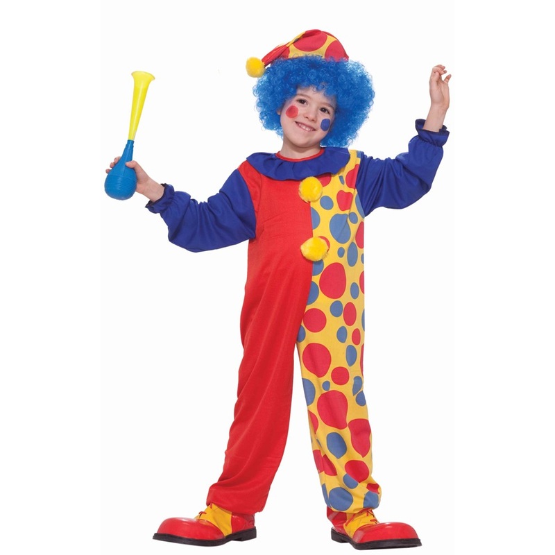 Colorful party clown Clemens children's overall
