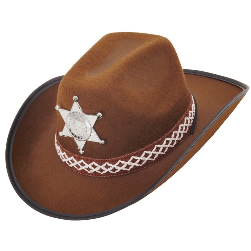 Cowboy sheriff hat for kids