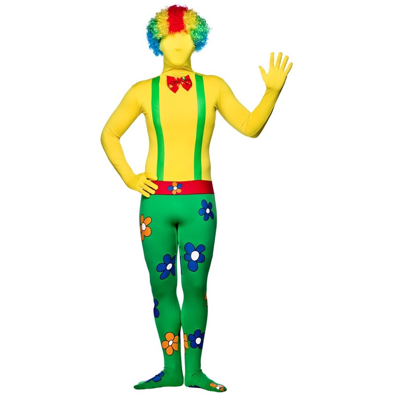 Crazy Clown Morphsuit XS
