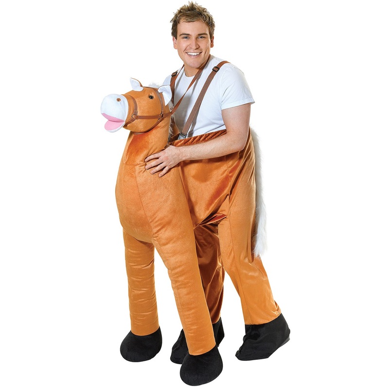 Crazy horse rider mens costume