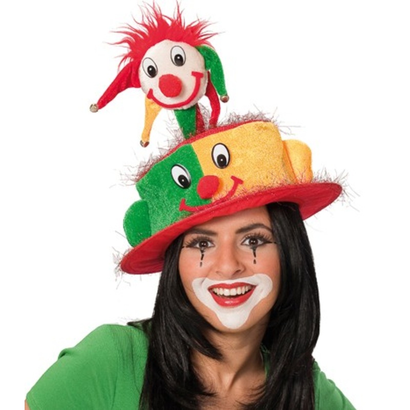 Funny fun hat with clown motif