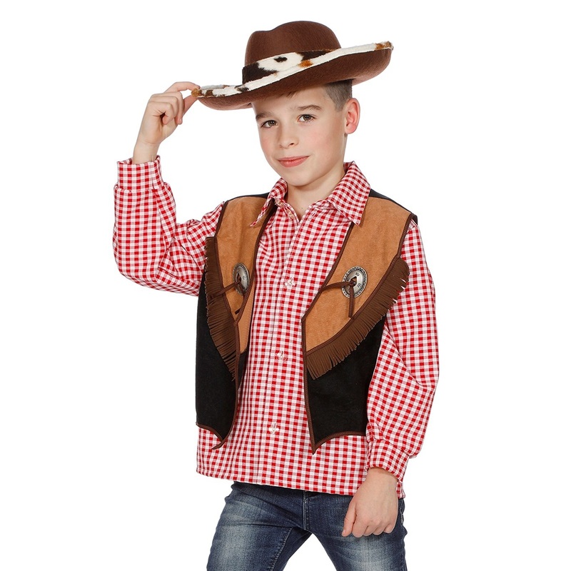 Joey cowboy vest for kids 116