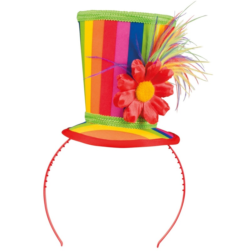 Rainbow Flower Hat Hairband