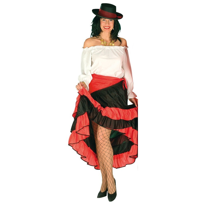 Spanish ladies flamenco skirt 36-38