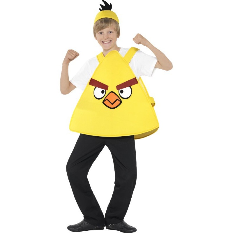 Yellow Angry Birds child costume