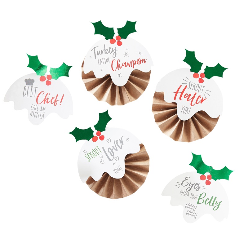 16 Frozen Christmas paper button 16cm