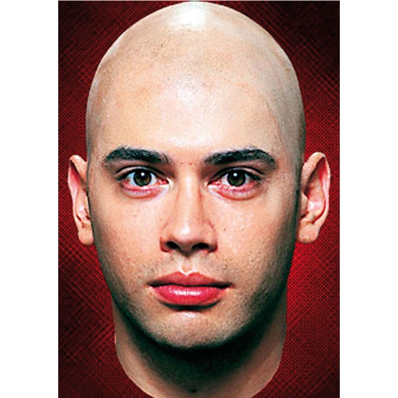 Bald latex application Billy