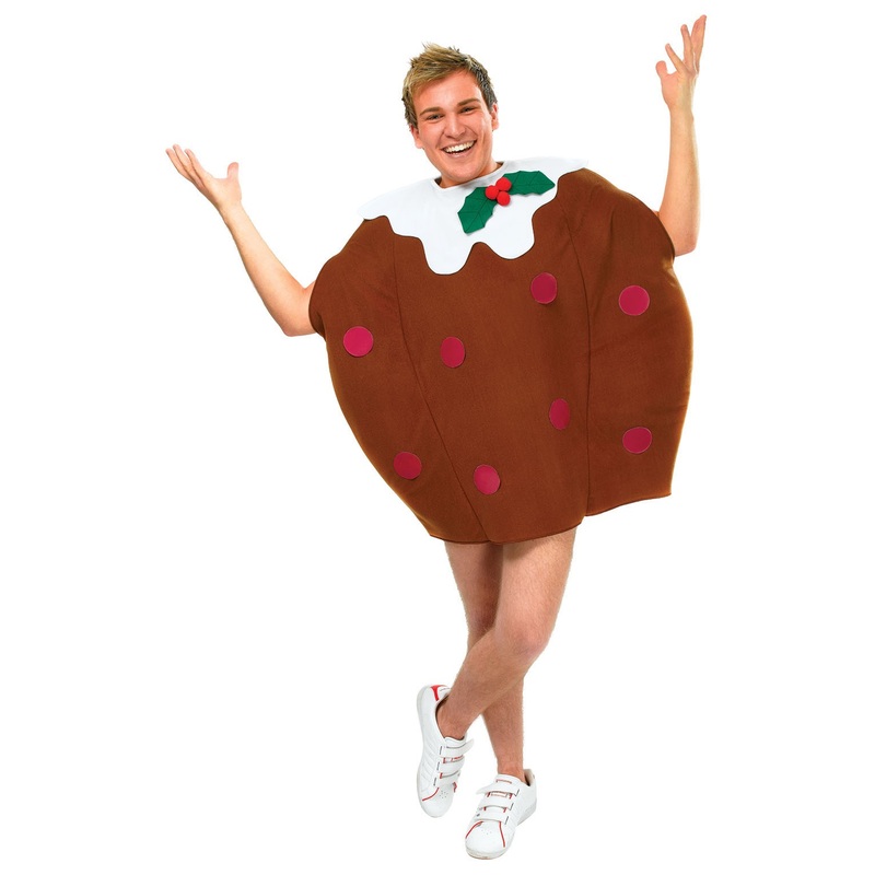 Chocolate Christmas pudding costume